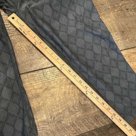 Nike Women's Dri-FIT Poly Print Capri Tights Gray Size XL - Picture 5 of 11